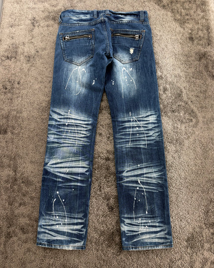 ROOT THREE "PAINT SCAR" DENIM (M)