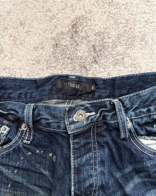 TRAVAS "NOCTURNE PAINT-SPLASH" DENIM