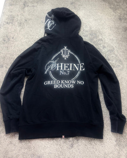 SCHEINE "CREST" ZIP HOODIE (M)