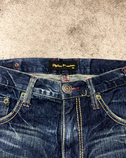 NYLAUS "MIDNIGHT STATIC" DENIM
