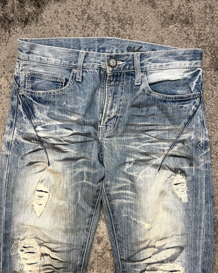 HEISEI "BLEACHED VISION" DENIM