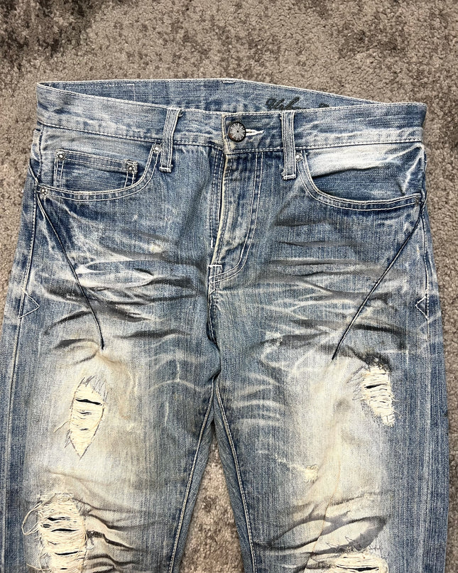 HEISEI "BLEACHED VISION" DENIM