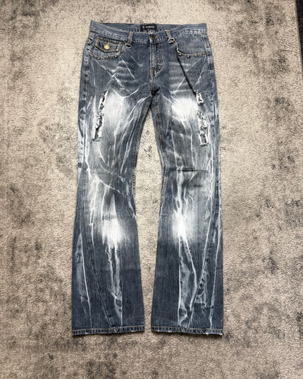 LOWBOX "WHITE NOISE" DENIM