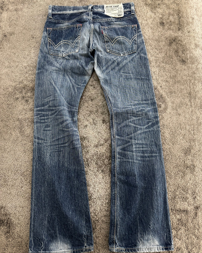 BLUE TRIP "503 HEAVY FADE" DENIM