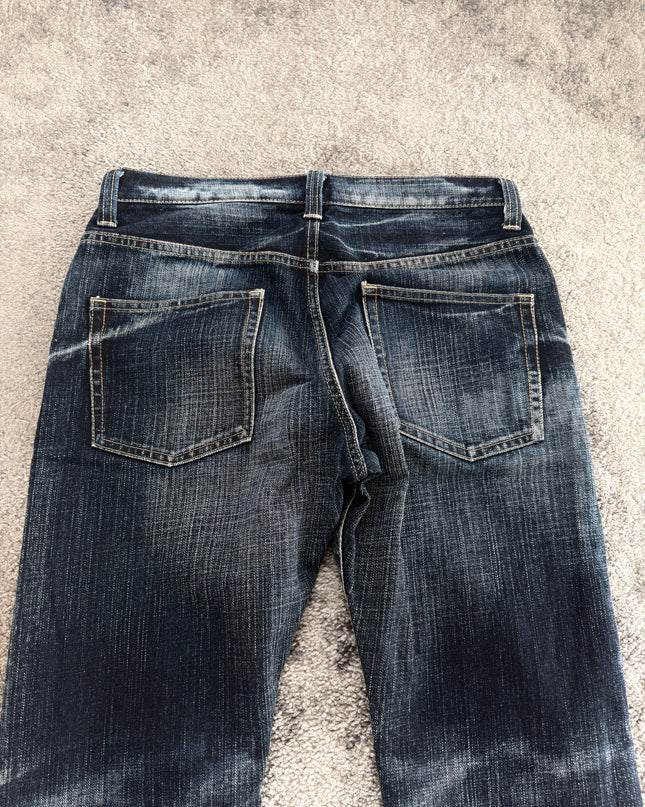 TAKEO KIKUCHI "NOIR FADE" DENIM (S)