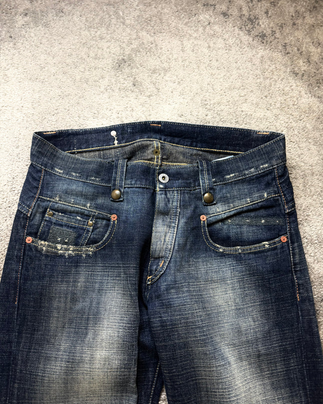 G-STAR "MIDNIGHT FADE" DENIM
