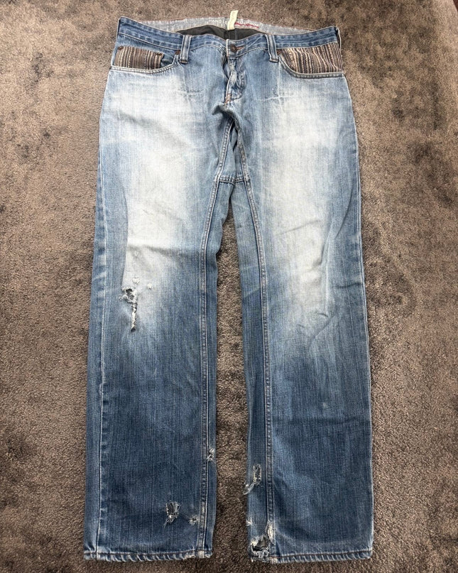 FREE GATE "FADE CONTRAST" DENIM (L)