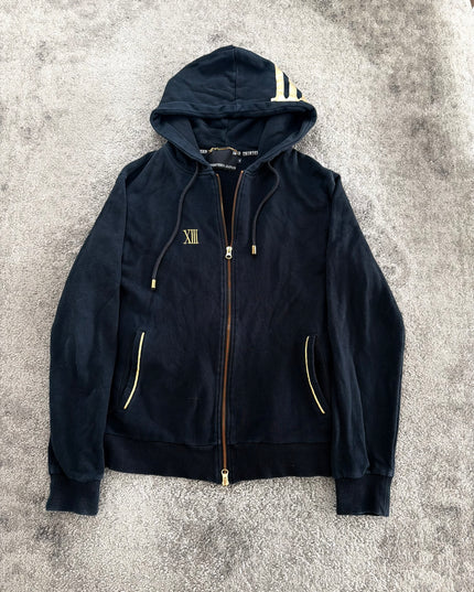 THIRTEEN JAPAN "XIII GOLD SCRIPT" ZIP HOODIE (S-M)