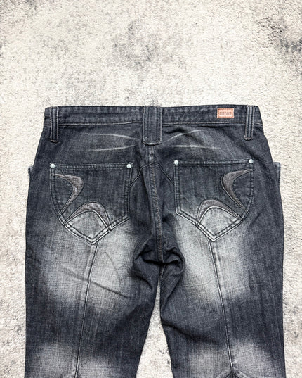NICOLE CLUB "SHADOW FADE" DENIM