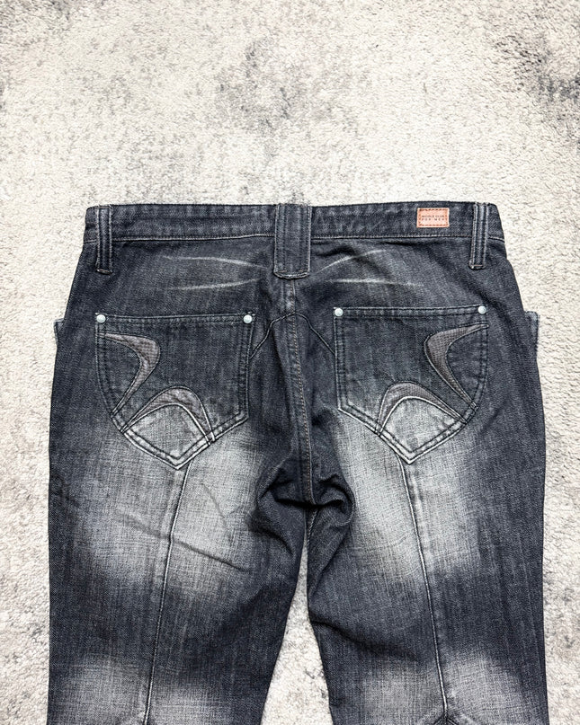 NICOLE CLUB "SHADOW FADE" DENIM
