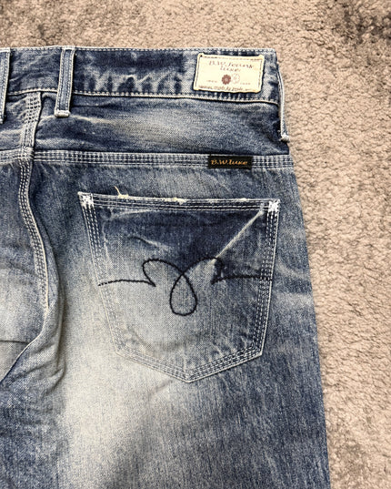 BLUE WAY "MOONLIT FADE" DENIM