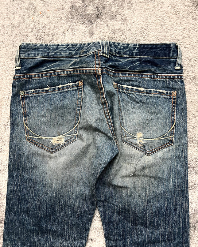 FACTOTUM "STATIC PULSE SELVEDGE" DENIM