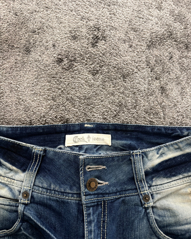 COOK JEANS "SUNBURST FADE" DENIM (M)