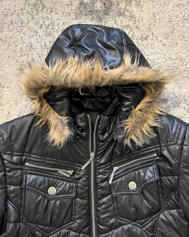 ASM FUR PUFFER BLACK