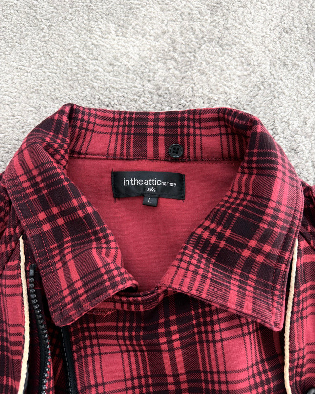 INTHEATTIC "REBEL PLAID LAYER" JACKET (M)