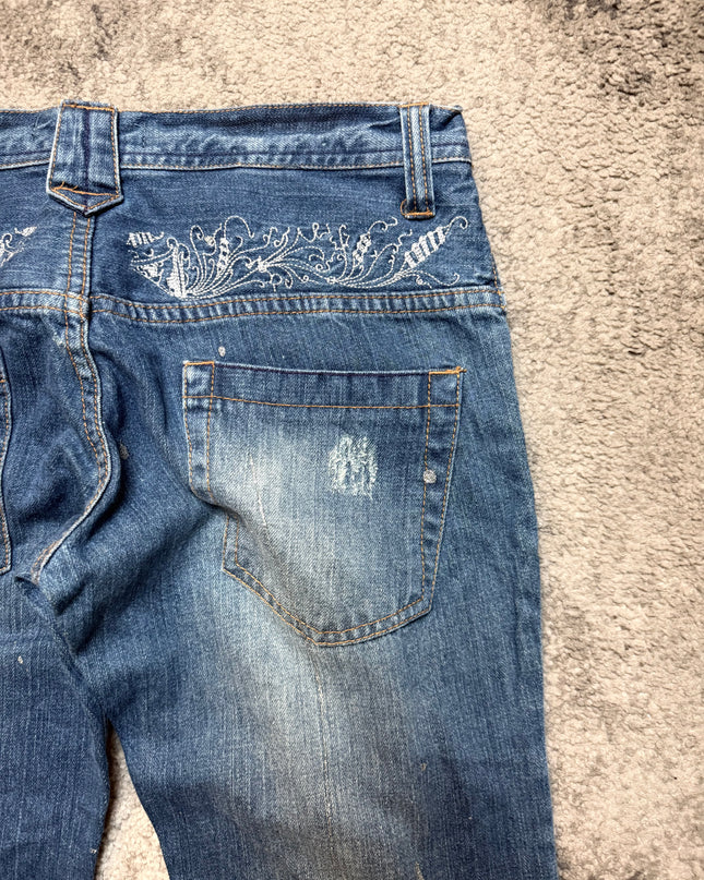 ROOT THREE "PAINTSTORM RAIL" DENIM