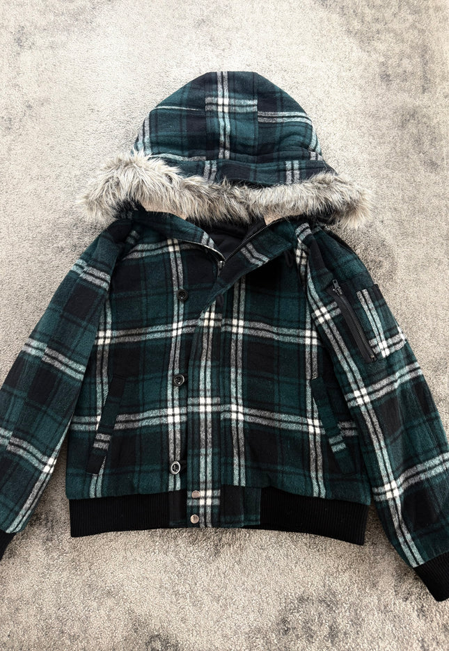 SUGGESTION "PLAID RIOT" JACKET