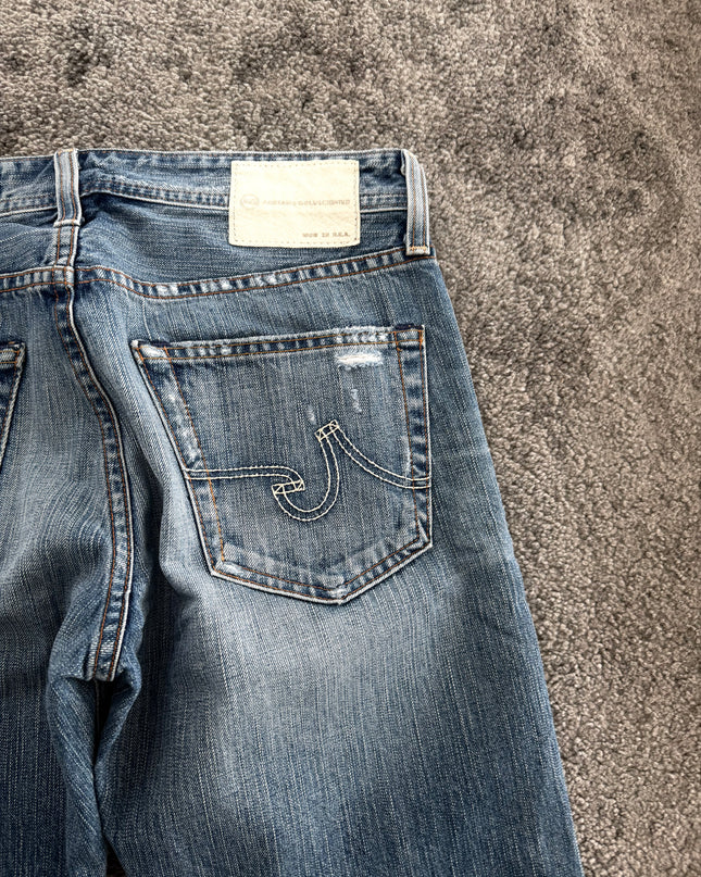 ADRIANO GOLDSCHMIED "DUST FADE" DENIM (M)