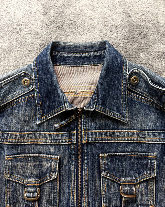 HEISEI "RUSTLINE UTILITY" DENIM JACKET