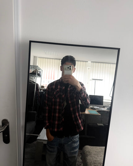 RUSS K "MIDNIGHT OUTLAW" FLANNEL (XS-S)