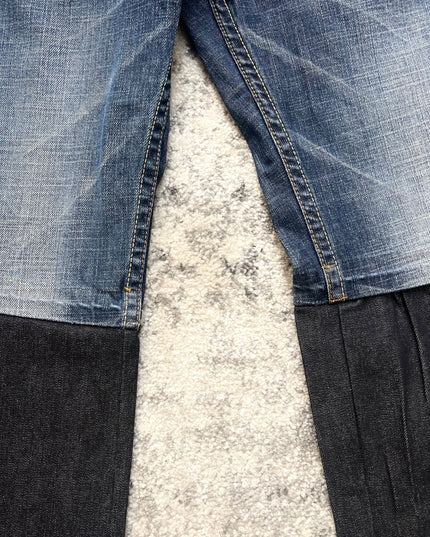 RED PEPPER TWO-TONE DENIM