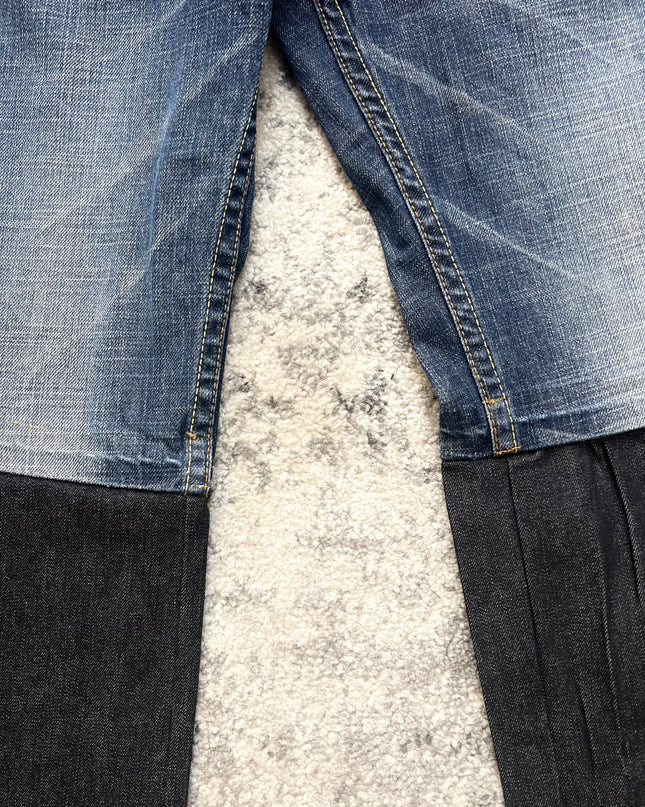 RED PEPPER TWO-TONE DENIM