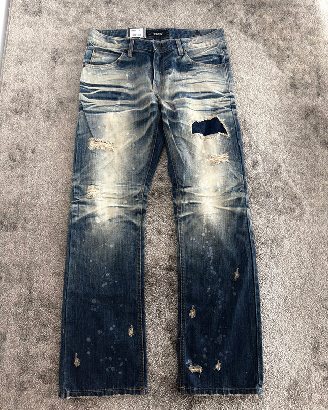 DPSR "BURNOUT FADE" DENIM (M-L)