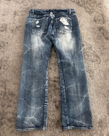 HEISEI "RIOT DISTRESS FADE" DENIM (M)