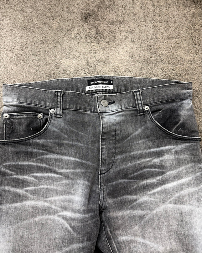 SEMANTIC DESIGN "ASH FADE" DENIM