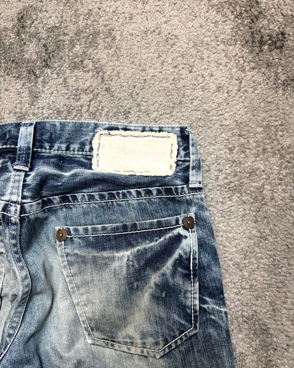 BLUE WAY "WORN SILENCE" DENIM