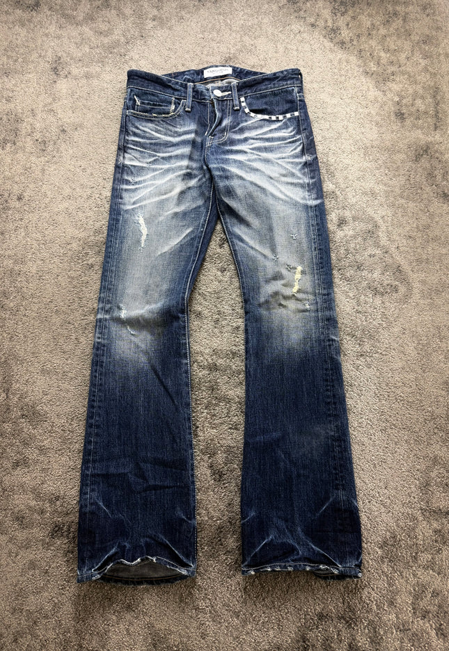 VANQUISH "WHISKER FADE" DENIM (S-M)