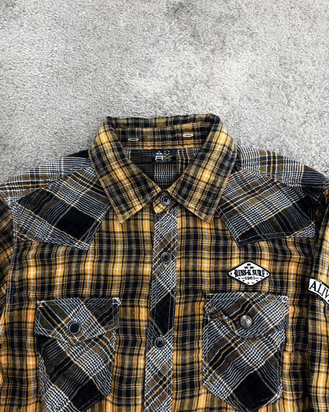 RUSS K "GOLDEN HOUR OUTLAW" FLANNEL (M)