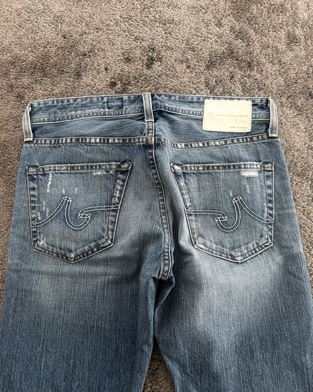 ADRIANO GOLDSCHMIED "DUST FADE" DENIM (M)