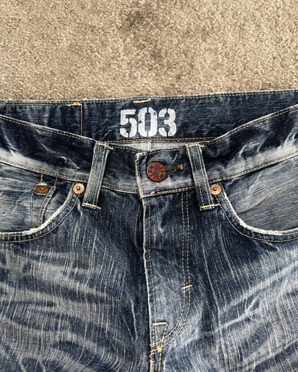 BLUE TRIP "503 HEAVY FADE" DENIM