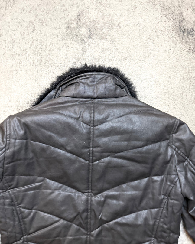 ABAHOUSE "NIGHTFALL BIKER" PUFFER