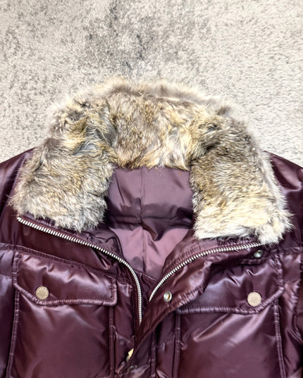 MONSIEUR NICOLE "CRIMSON WINTER" PUFFER