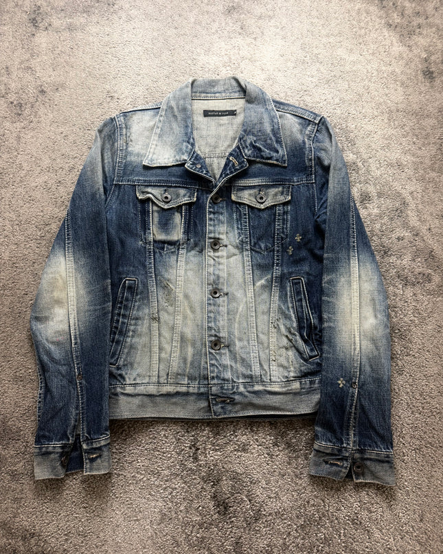 FUGA "HEAVY WASHED INDIGO" DENIM (S)