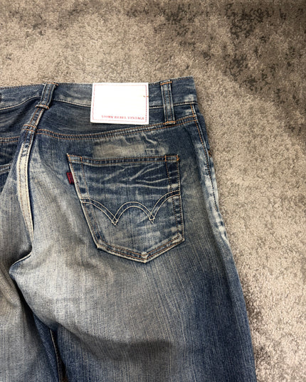 WINDSTOPPER "VINTAGE WASH" DENIM (M)