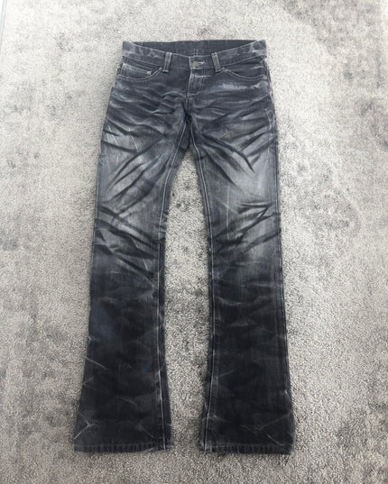 TORNADO MART "GHOST FADE FLARE" DENIM (S)