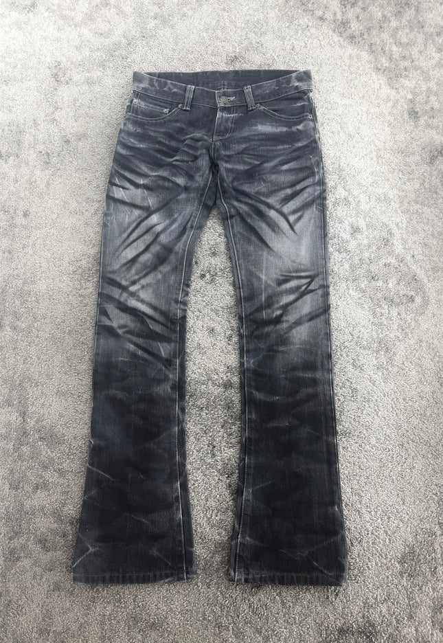 TORNADO MART "GHOST FADE FLARE" DENIM (S)