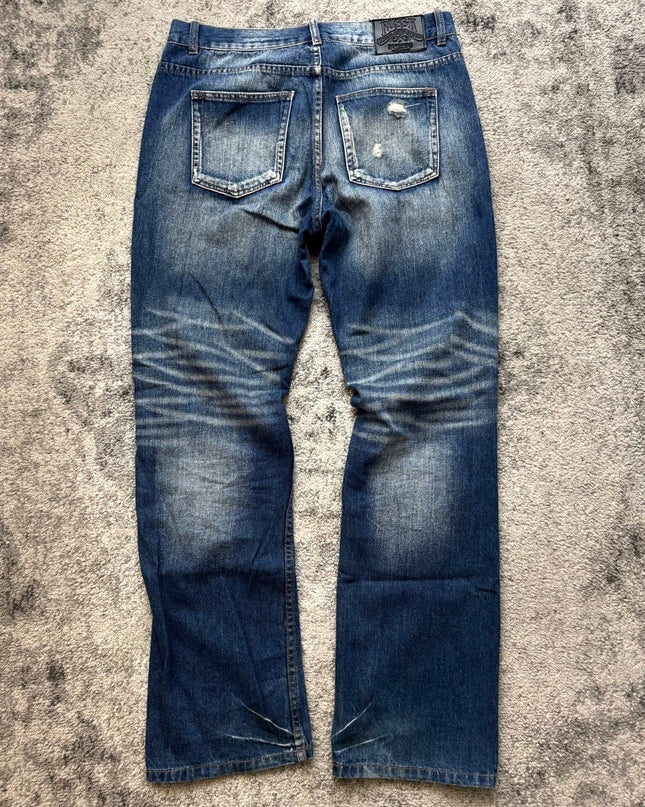 RUSS-K "CROWNS &amp; CHAOS" DENIM