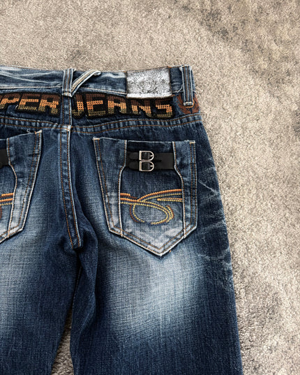 RED PEPPER "INDIGO FADE" DENIM (M)