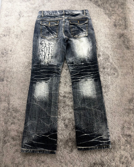 LOWBOX "CHAOS FADE" DENIM (S)