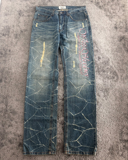 NYLAUS "SHATTERED SCRIPT" DENIM (S-M)