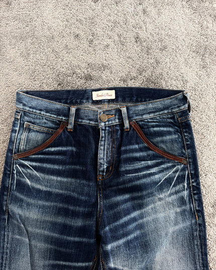 BONDS & PEACE "WHISKER FADE" DENIM (S-M)