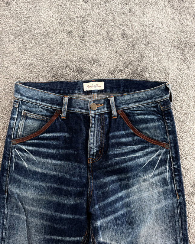 BONDS & PEACE "WHISKER FADE" DENIM (S-M)