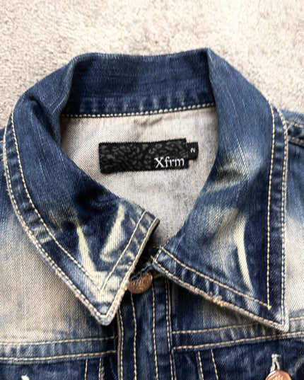 XFRM "CLOUD FADE" DENIM JACKET (M)