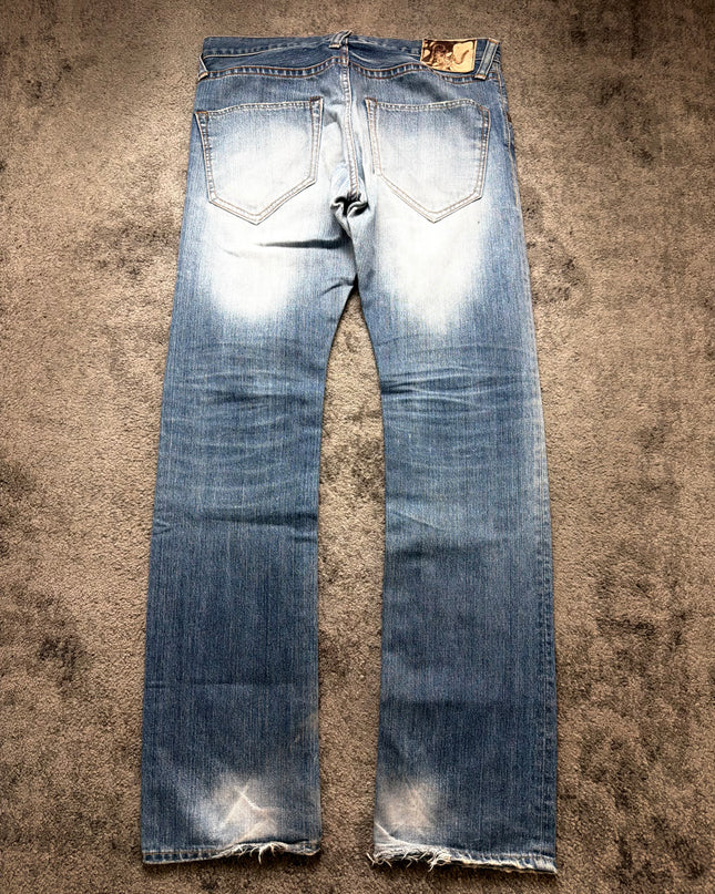 BLUE WAY "PALE HORIZON" DENIM