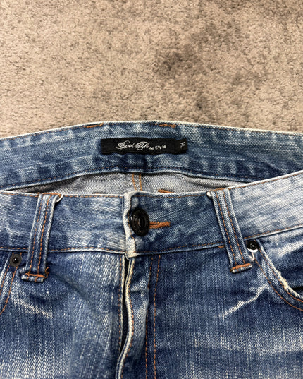 ROOT THREE "GHOST FADE STRAIGHT" DENIM