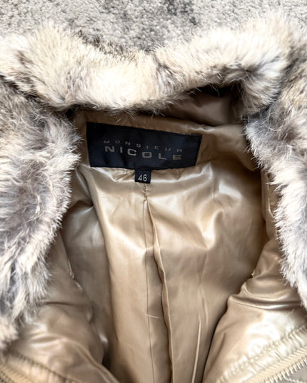 MONSIEUR NICOLE "FUR ECLIPSE" PUFFER